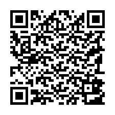 QR-code voor telefoonnummer +19192803840