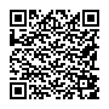 Codice QR per il numero di telefono +19192805477