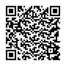 QR Code สำหรับหมายเลขโทรศัพท์ +19192807280