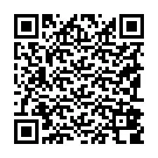 Código QR para número de teléfono +19192808832