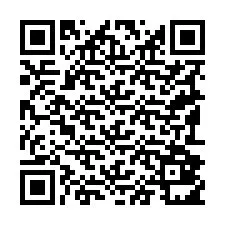 QR-code voor telefoonnummer +19192811354