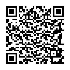 QR kód a telefonszámhoz +19192811460