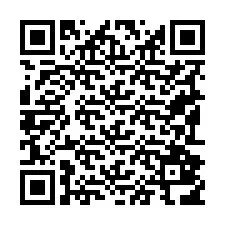 Codice QR per il numero di telefono +19192816773