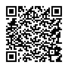 Código QR para número de telefone +19192818853