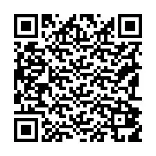 QR Code สำหรับหมายเลขโทรศัพท์ +19192819221