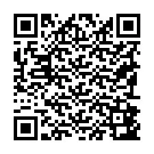 QR-Code für Telefonnummer +19192843083