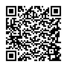 QR-code voor telefoonnummer +19192843373