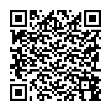 Código QR para número de teléfono +19192844436