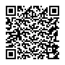 Codice QR per il numero di telefono +19192850855