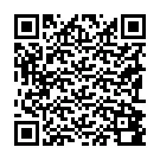 Código QR para número de teléfono +19192880226