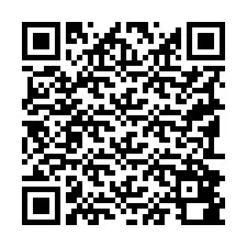 Codice QR per il numero di telefono +19192880668