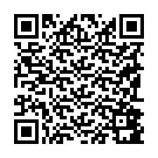 Código QR para número de telefone +19192881972