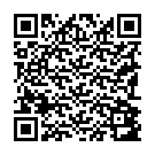 Código QR para número de teléfono +19192883324