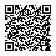 Código QR para número de teléfono +19192886976