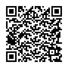 QR-Code für Telefonnummer +19192927456