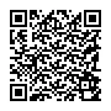 QR код за телефонен номер +19192950750