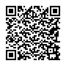 Codice QR per il numero di telefono +19192991197