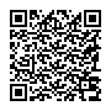 QR kód a telefonszámhoz +19193036946