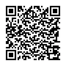 Código QR para número de teléfono +19193072886