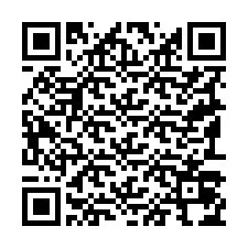 Codice QR per il numero di telefono +19193074944