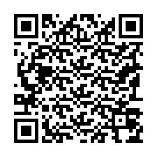 QR Code pour le numéro de téléphone +19193074945