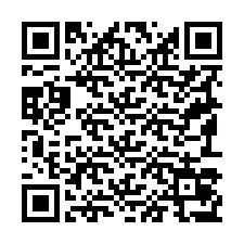 QR kód a telefonszámhoz +19193077400