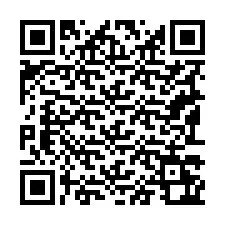 QR-koodi puhelinnumerolle +19193262465