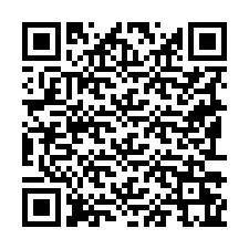 QR kód a telefonszámhoz +19193265296