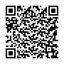 QR kód a telefonszámhoz +19193266260