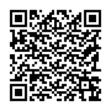 QR kód a telefonszámhoz +19193266411