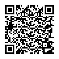 QR-koodi puhelinnumerolle +19193402768