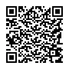 QR-Code für Telefonnummer +19193416354