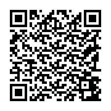 Código QR para número de telefone +19193443391