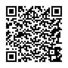 QR kód a telefonszámhoz +19193443855