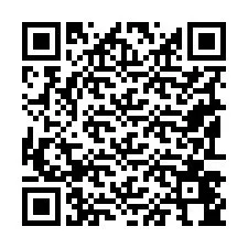 Código QR para número de telefone +19193444777