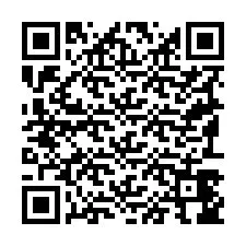 QR-код для номера телефона +19193446844