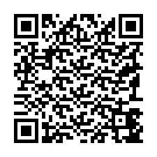 QR-code voor telefoonnummer +19193447004