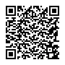 Código QR para número de teléfono +19193542517