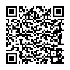 Código QR para número de telefone +19193542836