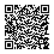 QR-code voor telefoonnummer +19193546444