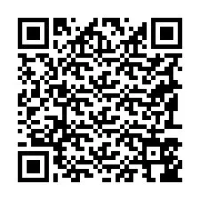 QR kód a telefonszámhoz +19193546456