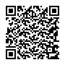 QR kód a telefonszámhoz +19193613233