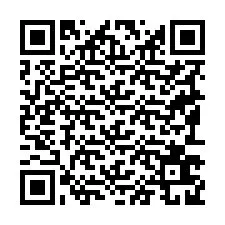 Código QR para número de teléfono +19193629712