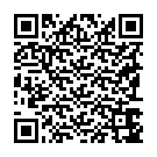 Código QR para número de telefone +19193647892