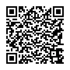 Codice QR per il numero di telefono +19193647893