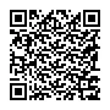 QR Code pour le numéro de téléphone +19193727166