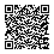 QR Code pour le numéro de téléphone +19193727819