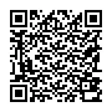 Código QR para número de teléfono +19193830363