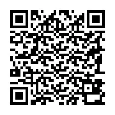 Código QR para número de teléfono +19193830412