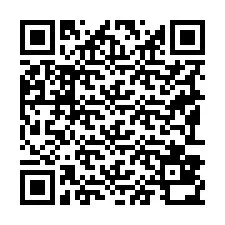 QR kód a telefonszámhoz +19193830722